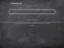 Tablet Screenshot of kindsnack.com